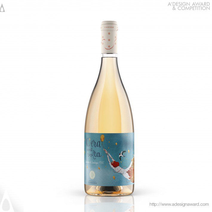 Cera Una Volta Wine Label by Giovanni Murgia