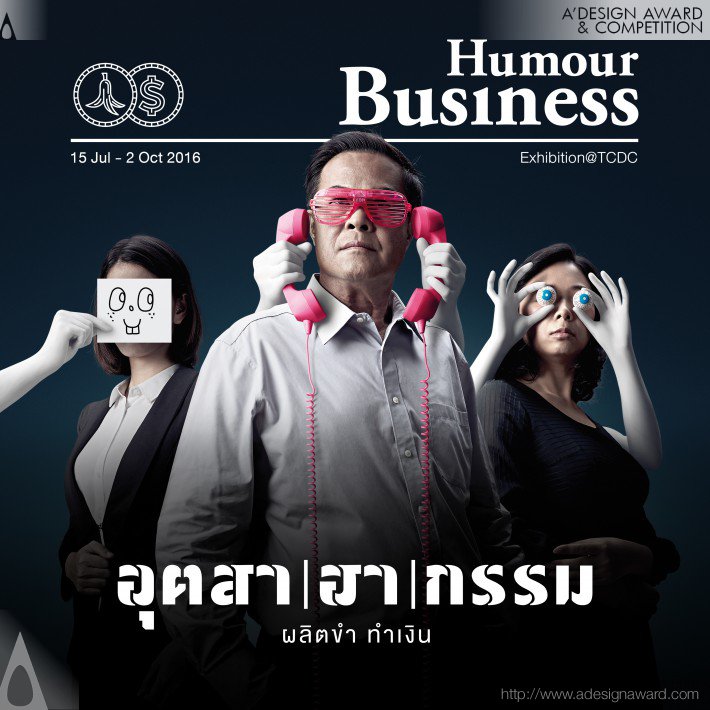 Humour Business Exhibition Design by Siam Attariya