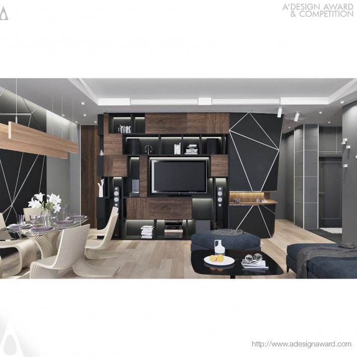 DMITRIY SEMENENKO - Apartment Almaty Interior Design