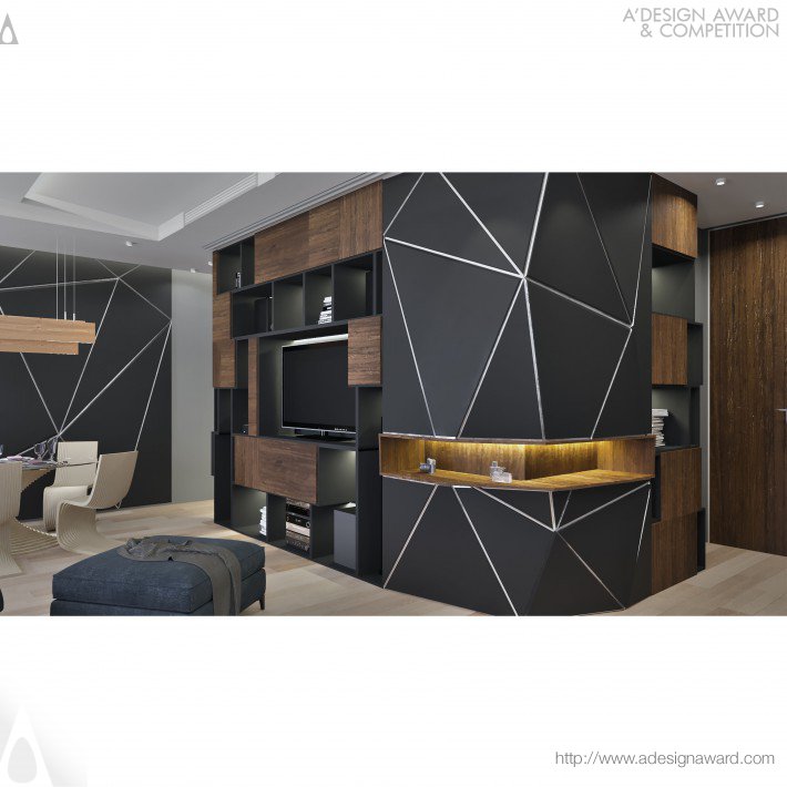 Apartment Almaty Interior Design by DMITRIY SEMENENKO