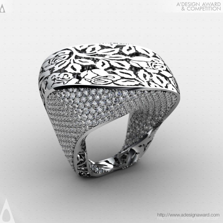 Twisty Ring Jewelry Ring by Mohammad Adyalchi