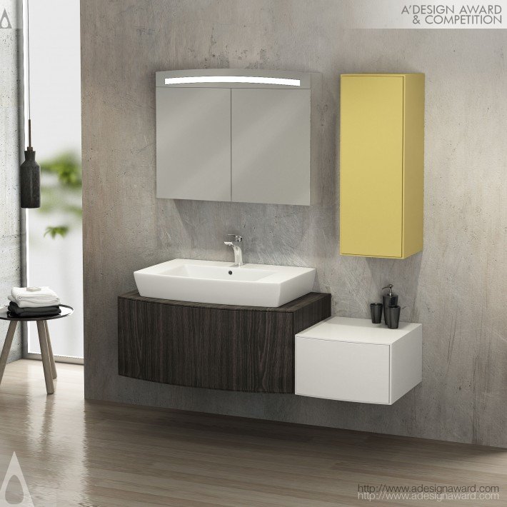 Valente Bathroom Furniture by Isvea Eurasia