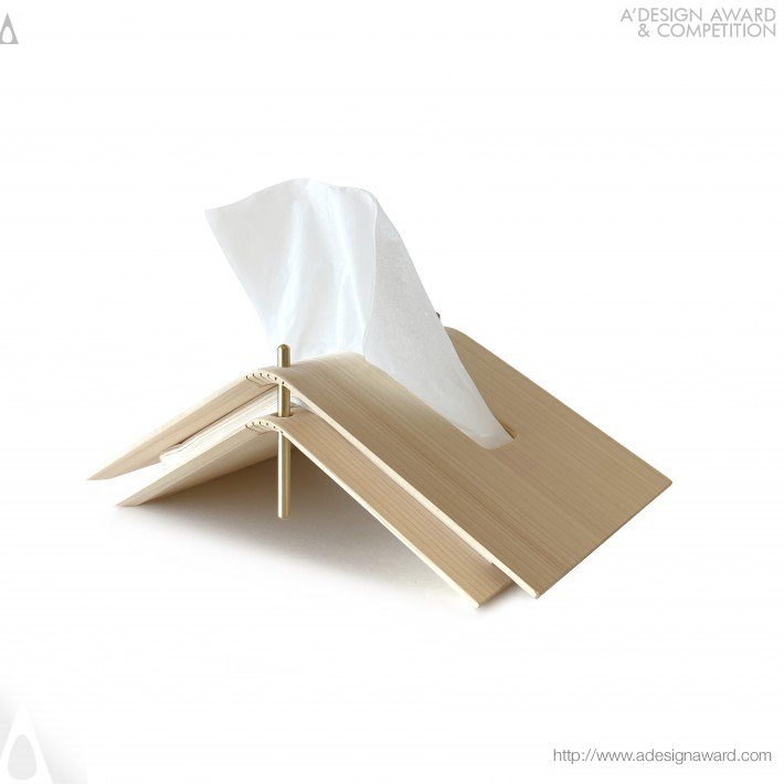 Tph Cypress Tissue Paper Holder by OTAKA NORIKO