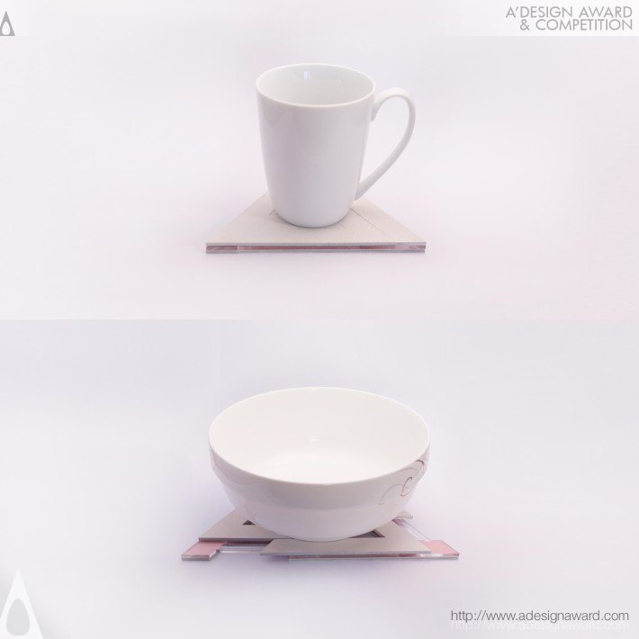 Wishful Penrose Adjustable Cup Pad by Peiyi Zhao