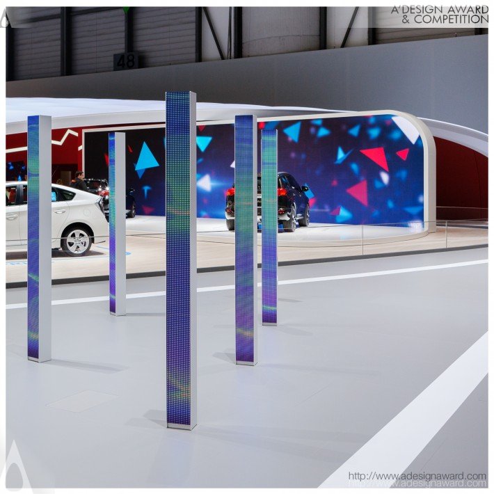 Alia Ramadan Global Trade Fair Stand Designfor Toyota