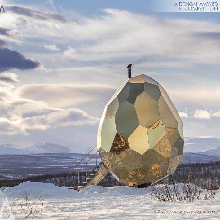 Solar Egg – More than a sauna Public sauna by Futurniture and Bigert & Bergström