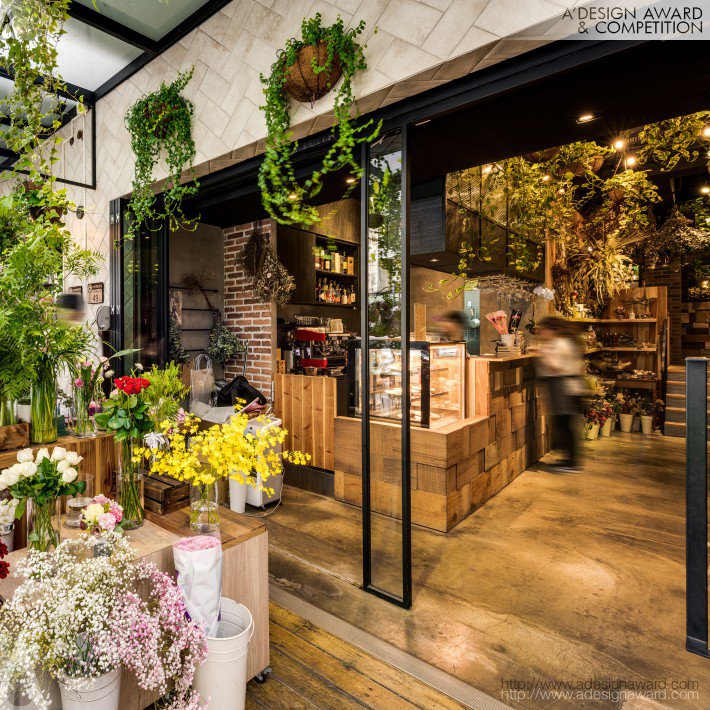 Fuji Flower Coffee Shop by Yuhan-Wang