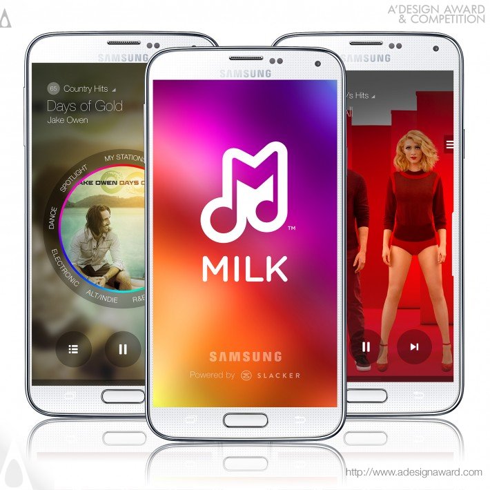 Samsung Milk Music Team Mobile Music App (streaming Radio App)