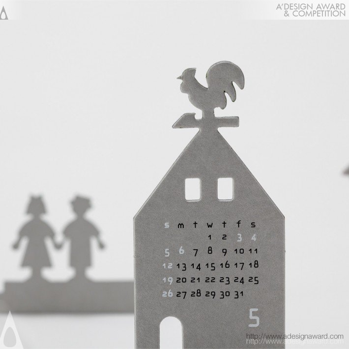 Katsumi Tamura - Calendar 2013 “town” Calendar