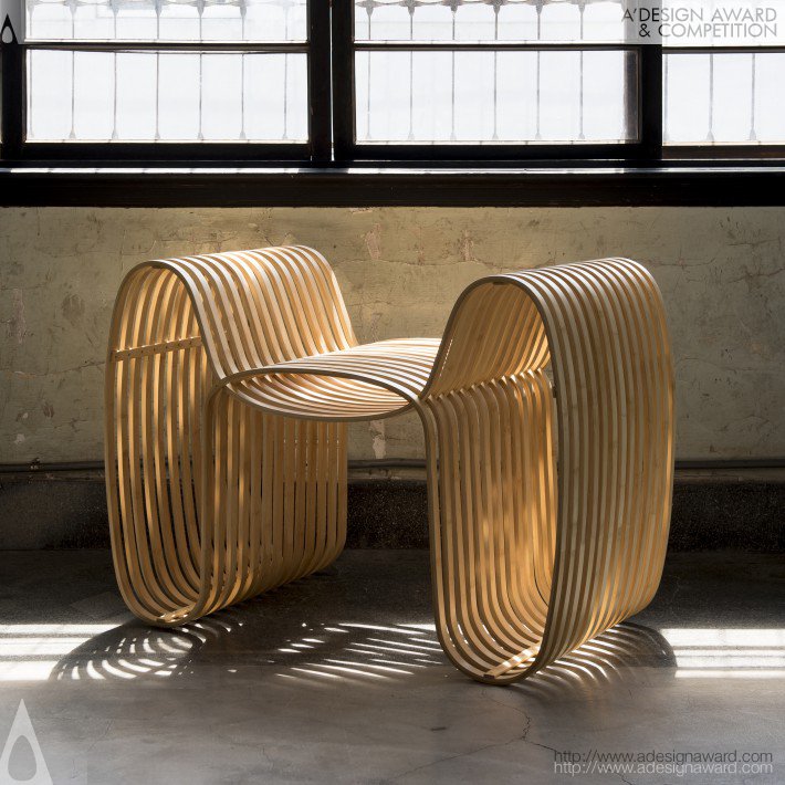 Bow Tie Chair Armchair by Ching-Ke Lin