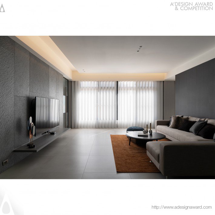 Wang Chun-Yen - Gray Color Gradient Interior Design