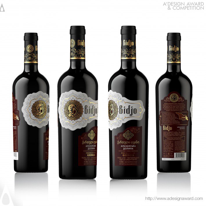 Bidjo Wines Label by Valerii Sumilov