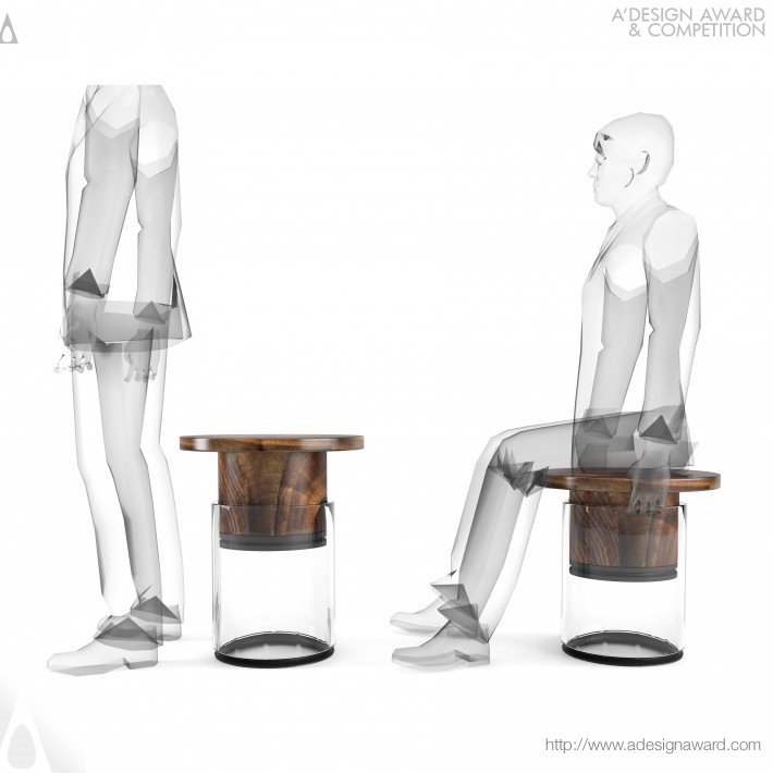 Floating Stool by Venkatesh Kalidoss