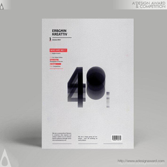 Andrew Carter - 40 Kreattiv Covers Editorial