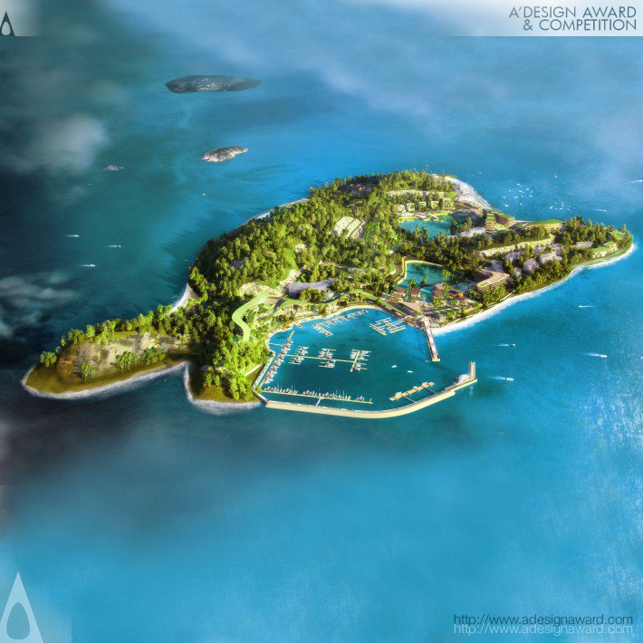 Sanjiao Eco Island Resort Masterplanning by NDA Group