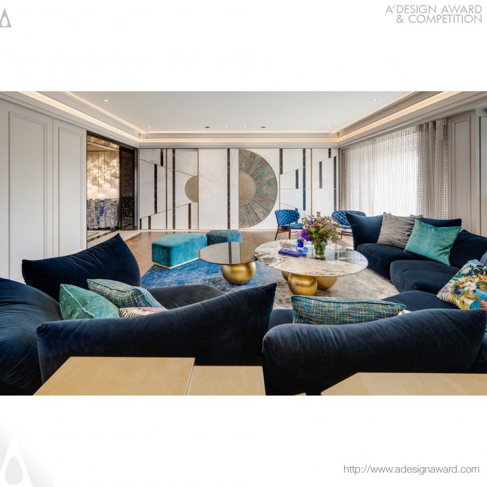Apartment Interior by Idan Chiang of L&#039;atelier Fantasia