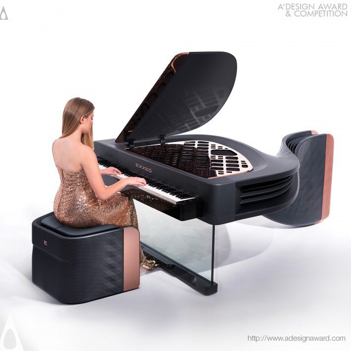 Exxeo Luxury Hybrid Piano by Iman Maghsoudi