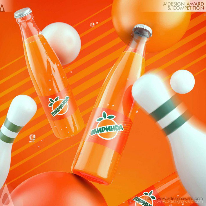 PepsiCo Design and Innovation - Mirinda Vintage Special Edition Beverage Packaging