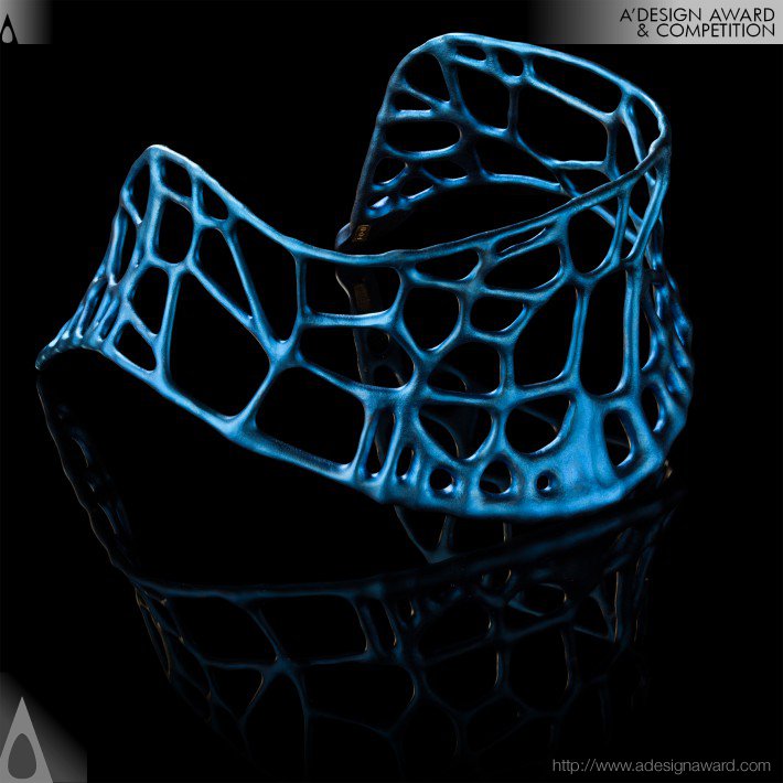 Aleksandra Grishina - Titanium Choker Parametric Design