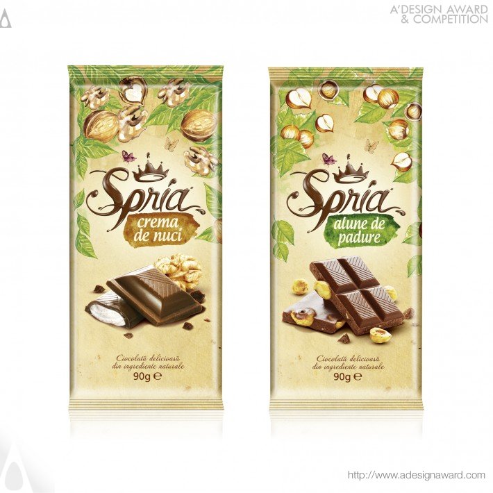 Ampro Design - Spria Chocolate Range of Chocolate Tablets