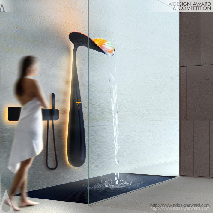 Ora Shower Panel by Vladimir Polikarpov