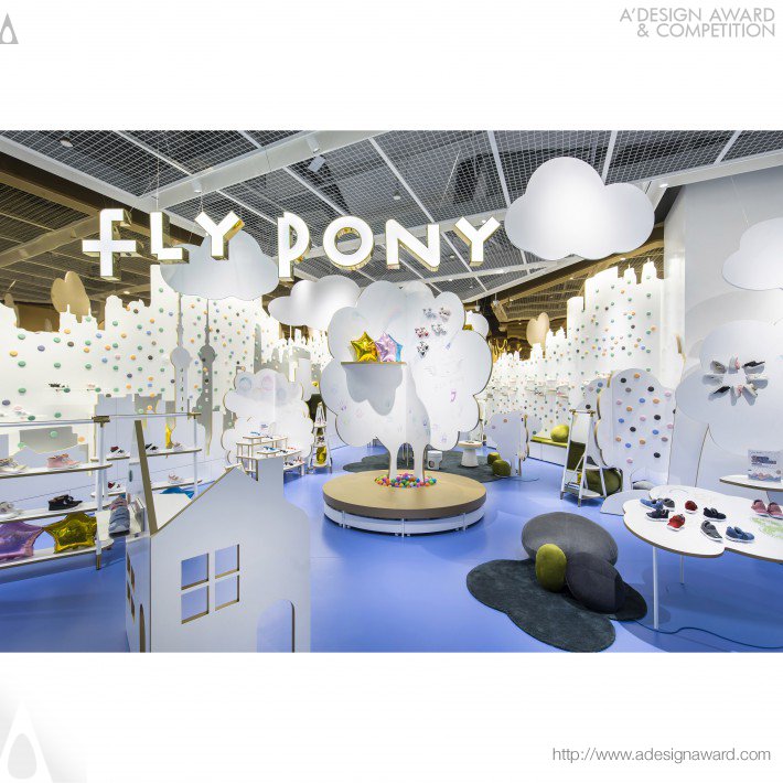 Flypony Kids Shoes Flagship Concept Store by Tomohiro Katsuki