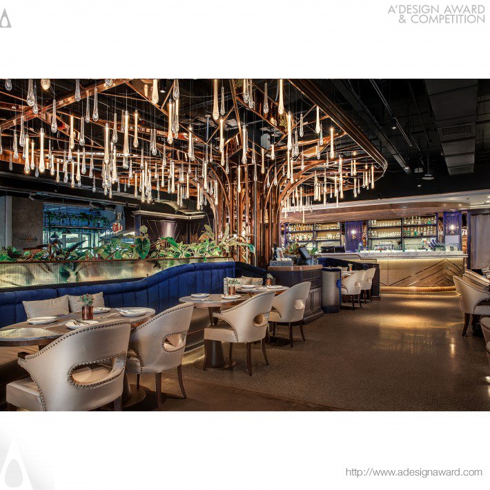 Cafe La Rosee Casual Dining by David Chang Design Associates Intl