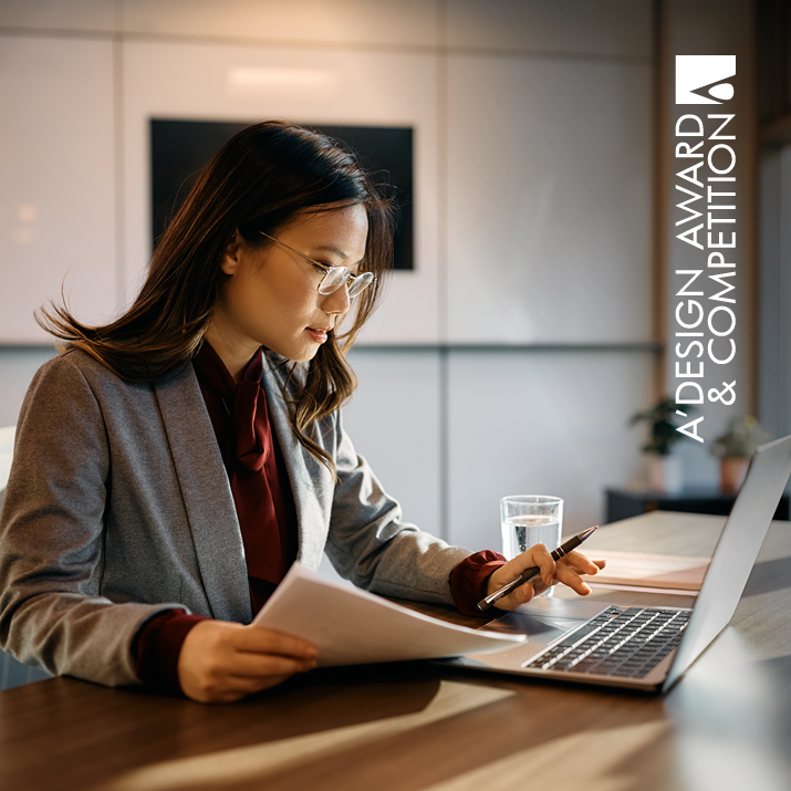 journalist reading interview