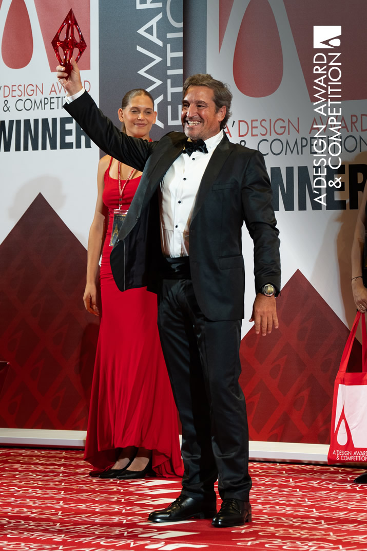 Winner at Design Awards Ceremony