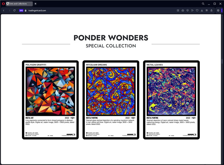 Exploring Trading Art Cards platform