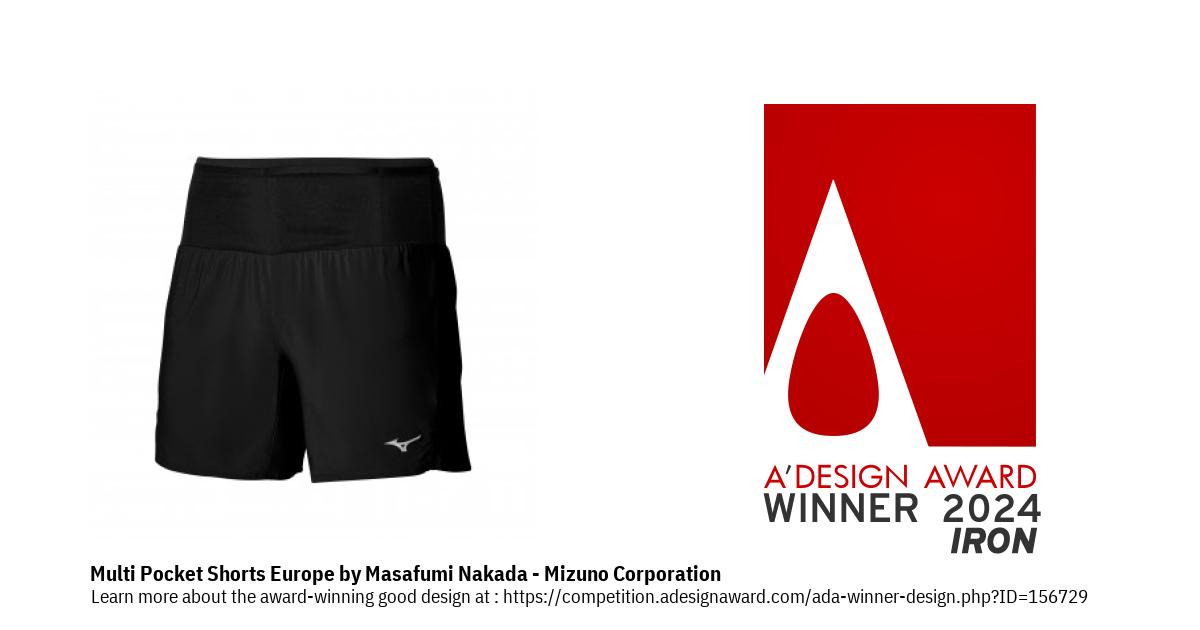 Multi Pocket Shorts Europe Running Shorts by Masafumi Nakada