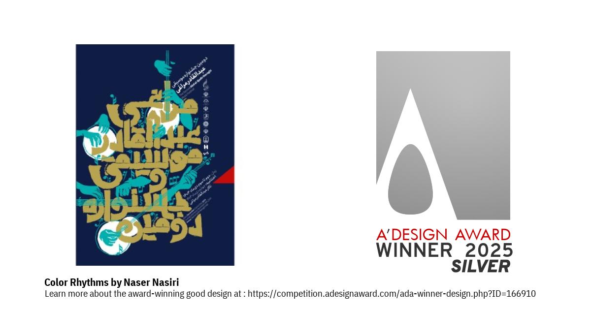 Color Rhythms Music Festival Identity by Naser Nasiri