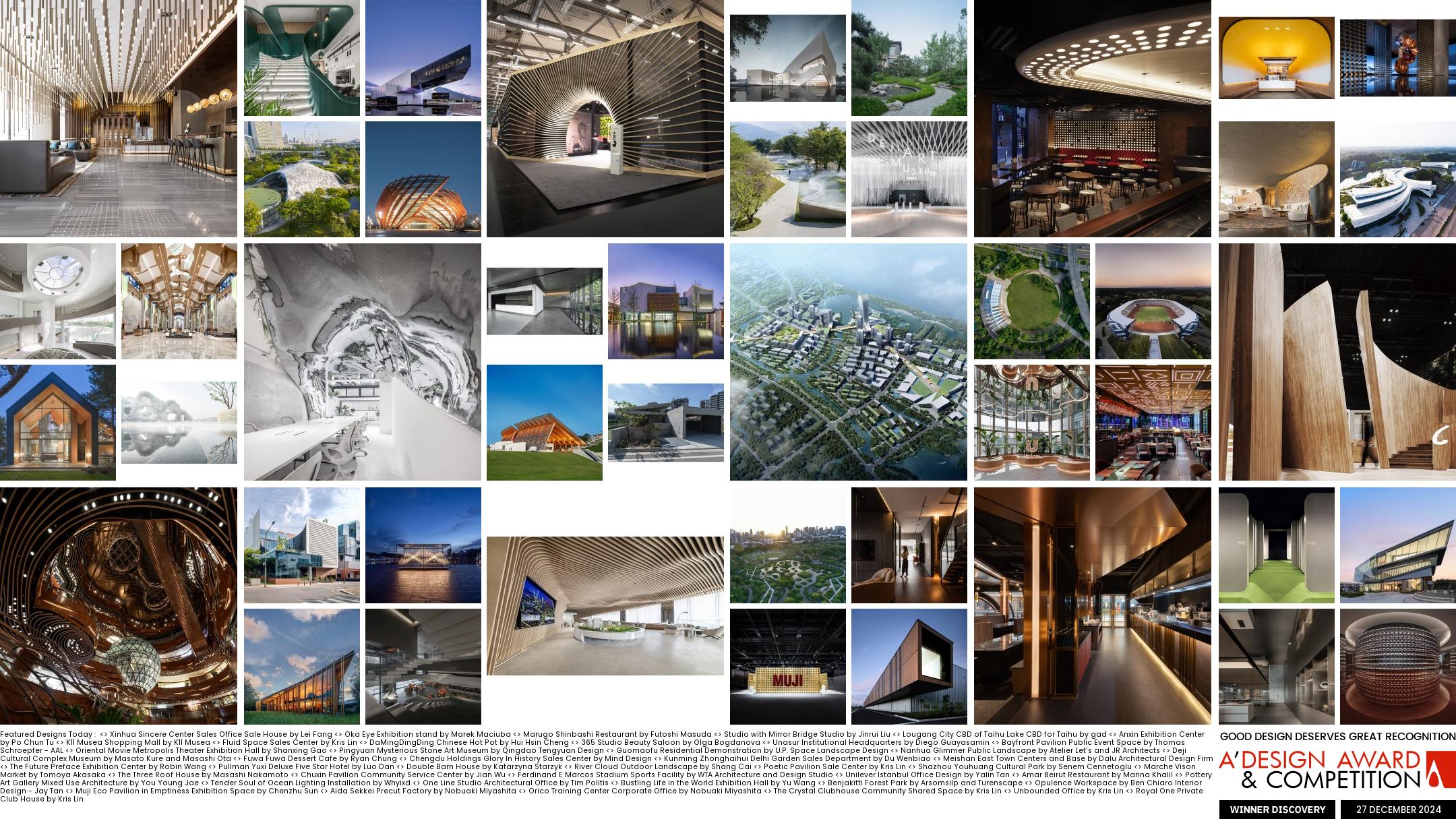 Good Design Initiative - Architectural Design Winner Discovery