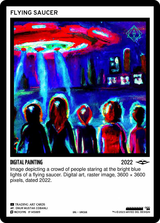 TAC 145889 Flying Saucer