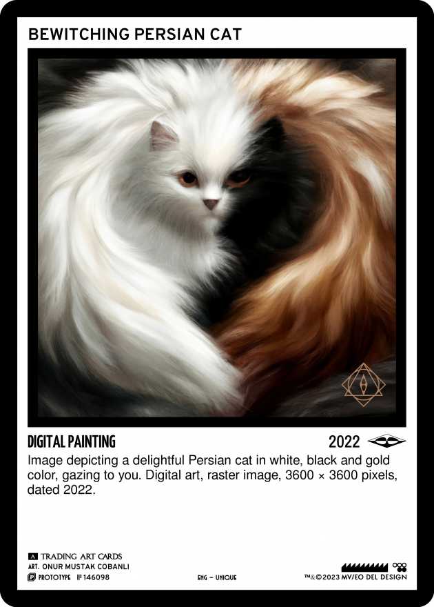 TAC 146098 Bewitching Persian Cat