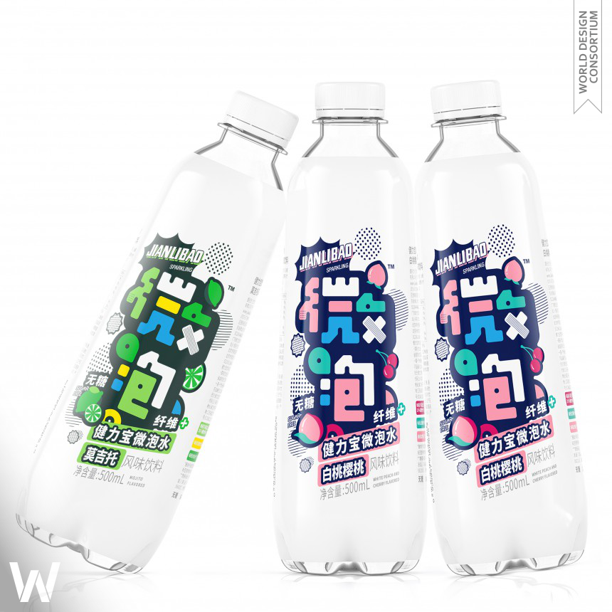 Jianlibao Wepop Sugar-free Sparkling Water