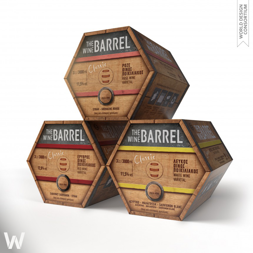 The Wine Barrel Classic Packaging 
