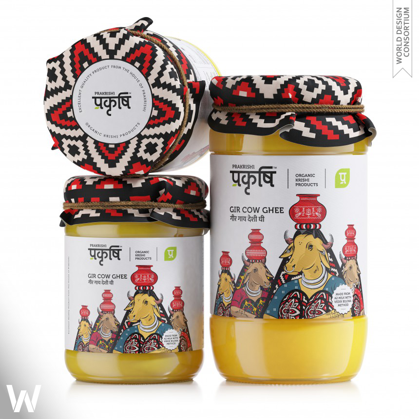 Prakrishi Ghee Packaging
