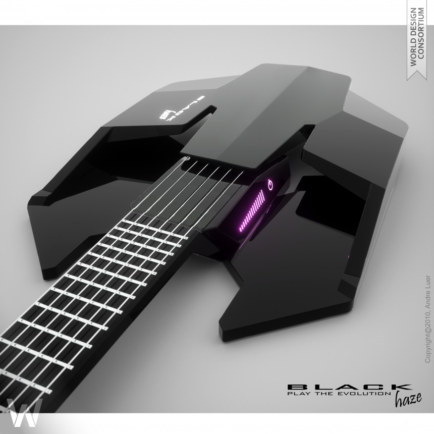 Black Haze electric guitar