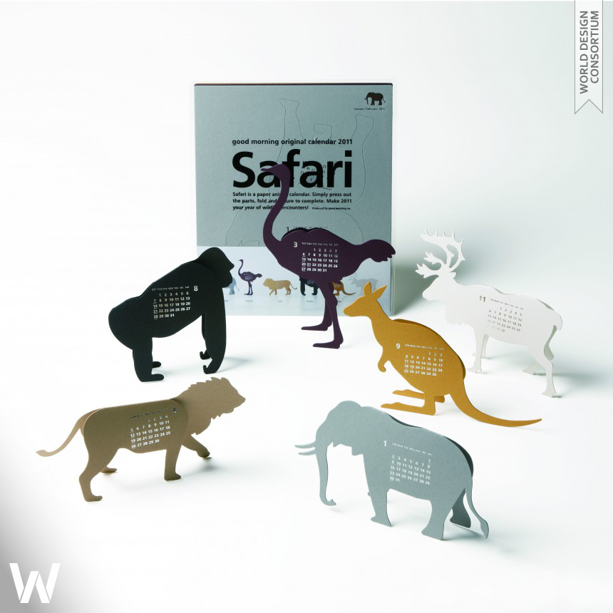 good morning original calendar 2011 - Safari Calendar