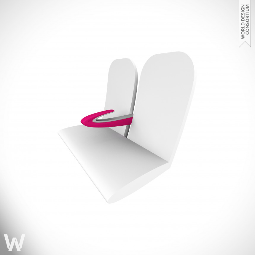 Paperclip Armrest Armrest for high-density seating