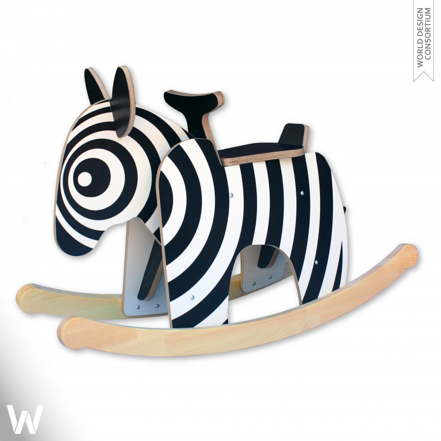 Rocking Zebra Toy