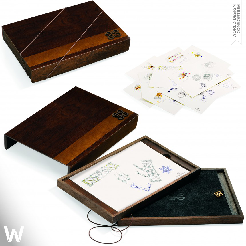 Emar Batalha- 10 years of design Catalog with wood box