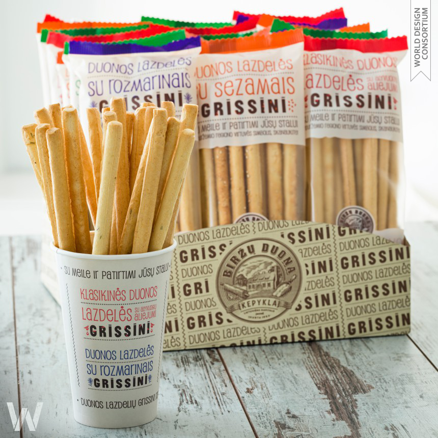 Birzu duona – Grissini Bread sticks 