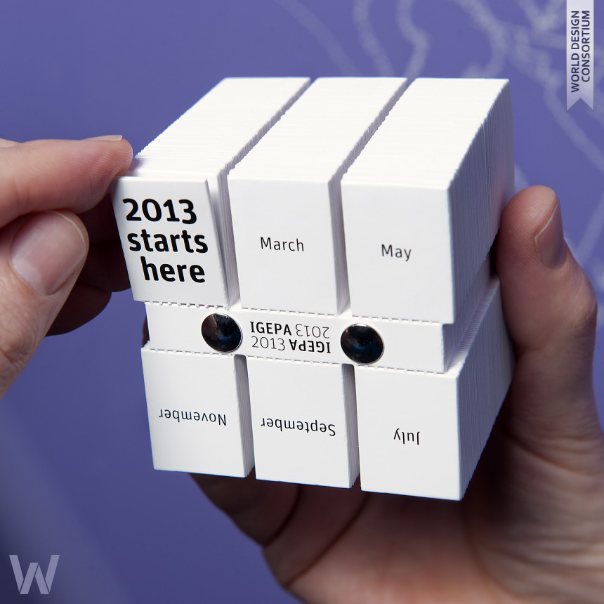 The Cube Calendar Calendar