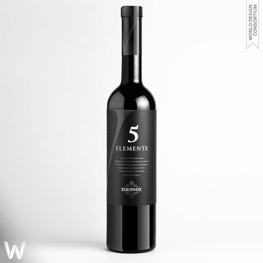 5 Elemente Wine Label