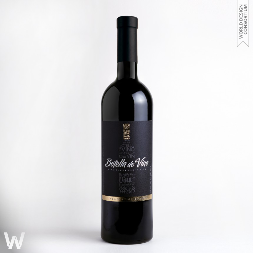 Botella de Vino Series of Spanish wines