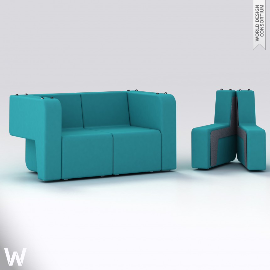 Mäss Transformable sofa. 