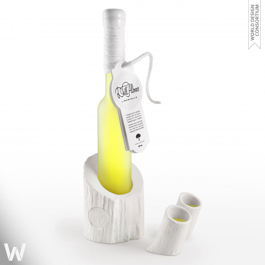 Dell' Albero limoncello Alcohol packaging