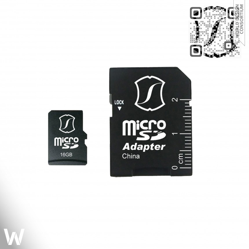 MicroSDHC Plus One memory storage device